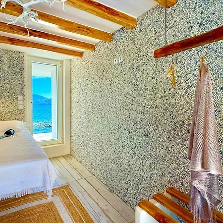 Villa Milos Boathouse-between2seas View-stunning Sunset View