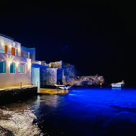Villa Milos Boathouse-between2seas View-stunning Sunset View *