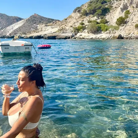 Milos Boathouse-between2seas View-stunning Sunset View Villa *